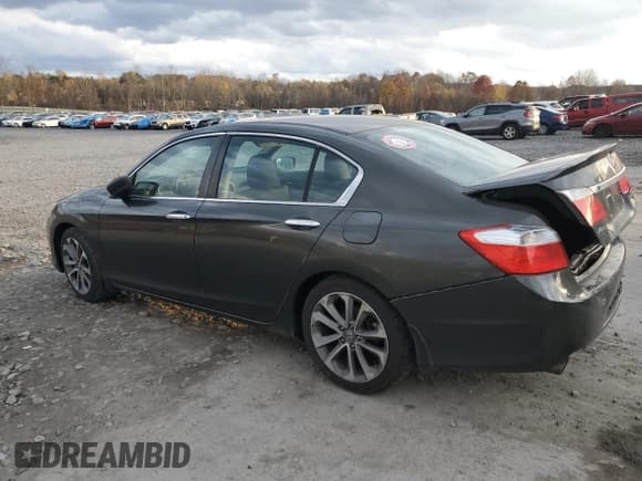 ✅ 2013 Honda Accord Sport • VIN: 1HGCR2F51DA223814 • Лот: 91020805. Опубликован ранее на Copart с пробегом 251 011 миль. Бесплатный доступ к архиву аукционных продаж из США и подробный отчёт об истории автомобиля на DreamBid. Изображение 2.