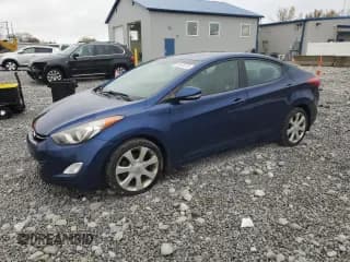 ✅ 2013 Hyundai Elantra GLS • VIN: KMHDH4AE8DU519643 • Lot: 82470175. Listed on Copart with 156,259 mi. Free auction sales archive from the USA and detailed vehicle history report at DreamBid. Image 1.