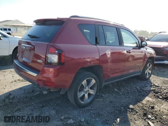 ✅ 2016 Jeep Compass High Altitude • VIN: 1C4NJCEA1GD806874 • Лот: 71286215. Опубликован ранее на Copart с пробегом 90 653 миль. Бесплатный доступ к архиву аукционных продаж из США и подробный отчёт об истории автомобиля на DreamBid. Изображение 3.