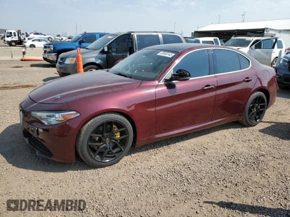 ✅ 2017 Alfa Romeo Giulia • VIN: ZARFAEBN8H7558166 • Lot: 69969145. Listed on Copart with 76,251 mi. Free auction sales archive from the USA and detailed vehicle history report at DreamBid. Image 1.