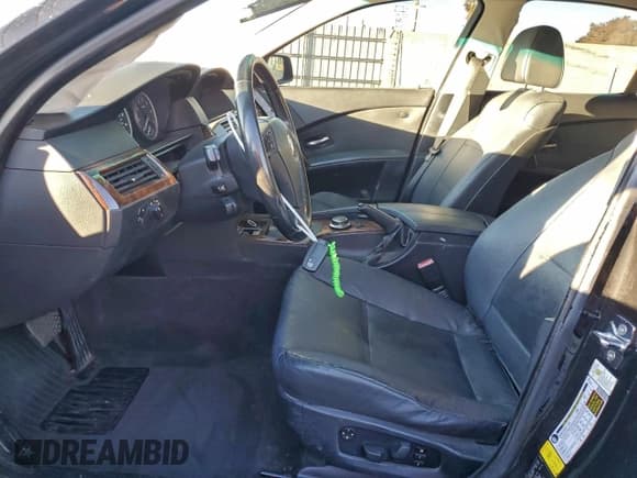 ✅ 2007 BMW 5 Series 530i • VIN: WBANE73507CM53970 • Lot: 95991415. Listed on Copart with 168,439 mi. Free auction sales archive from the USA and detailed vehicle history report at DreamBid. Image 7.