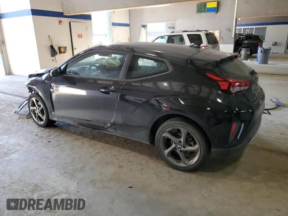 2019 Hyundai Veloster 2.0 z VIN KMHTG6AF2KU006517, wystawiony jako Copart lot #81296274 z przebiegiem 83 236 mil mil oraz Szkoda całkowita • Salvage title. Historia ofert i sprzedaży dostępna na DreamBid. Obrazek 2.