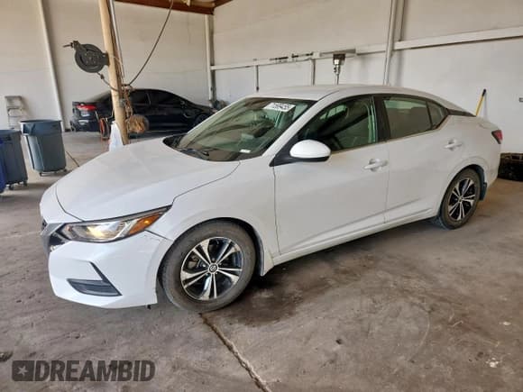 ✅ 2021 Nissan Sentra SV • VIN: 3N1AB8CV0MY301855 • Lot: 71599455. Listed on Copart with 90,986 mi. Free auction sales archive from the USA and detailed vehicle history report at DreamBid. Image 1.