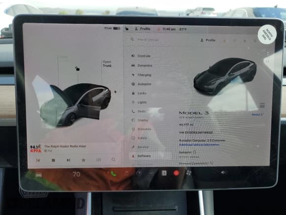 ✅ 2019 Tesla Model 3 Mid Range • VIN: 5YJ3E1EA3KF399321 • Lot: 89438245. Listed on Copart with 40,377 mi. Free auction sales archive from the USA and detailed vehicle history report at DreamBid. Image 9.