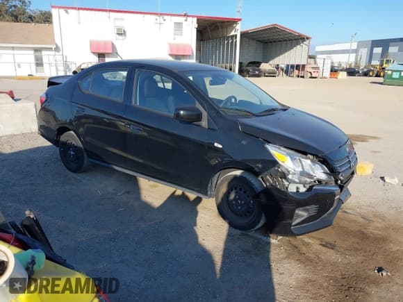 ✅ 2022 Mitsubishi Mirage ES • VIN: ML32FUFJ2NHF06443 • Лот: 43569143. Опубликован ранее на IAAI с пробегом 24 962 миль. Бесплатный доступ к архиву аукционных продаж из США и подробный отчёт об истории автомобиля на DreamBid. Изображение 1.