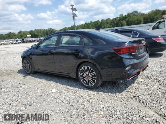 ✅ 2022 Kia Forte GT • VIN: 3KPF44ACXNE437324 • Lot: 80676775. Listed on Copart with 43,054 mi. Free auction sales archive from the USA and detailed vehicle history report at DreamBid. Image 2.