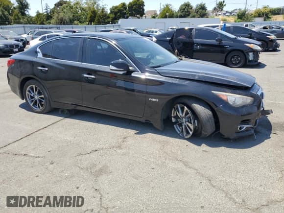 ✅ 2014 Infiniti Q50 Hybrid Premium • VIN: JN1AV7AP8EM691193 • Лот: 59580535. Опубликован ранее на Copart с пробегом 127 619 миль. Бесплатный доступ к архиву аукционных продаж из США и подробный отчёт об истории автомобиля на DreamBid. Изображение 4.