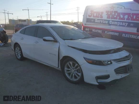 ✅ 2016 Chevrolet Malibu Hybrid • VIN: 1G1ZJ5SU8GF284270 • Lot: 43435771. Listed on IAAI with 96,484 mi. Free auction sales archive from the USA and detailed vehicle history report at DreamBid. Image 1.