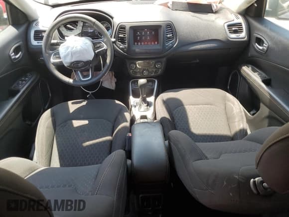 ✅ 2020 Jeep Compass Sport • VIN: 3C4NJCAB2LT124900 • Lot: 66677685. Listed on Copart with 38,105 mi. Free auction sales archive from the USA and detailed vehicle history report at DreamBid. Image 8.