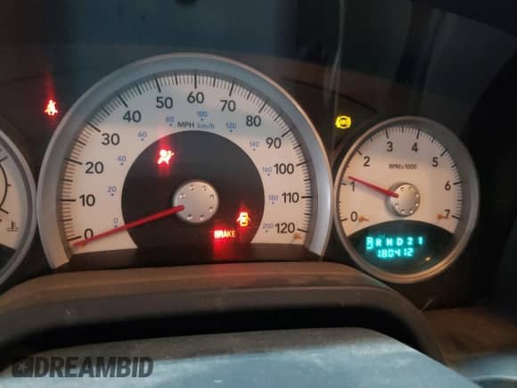 2006 Dodge Dakota SLT with VIN 1D7HW42N26S501699, listed as a Copart auction lot 59093285 with 180,412 mi miles and Salvage title. Bid and sale history available at DreamBid. Image 9.