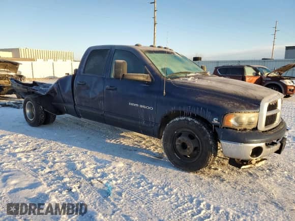 2005 Dodge 3500 SLT z VIN 3D7MR48C65G816975, wystawiony jako Copart lot #86141694 z przebiegiem 261 723 mil mil oraz Szkoda całkowita • Salvage title. Historia ofert i sprzedaży dostępna na DreamBid. Obrazek 4.