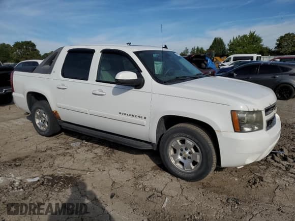 ✅ 2007 Chevrolet Avalanche 2LT • VIN: 3GNFK12327G142834 • Lot: 84657635. Listed on Copart with 261,375 mi. Free auction sales archive from the USA and detailed vehicle history report at DreamBid. Image 4.