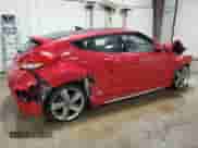 2015 Hyundai Veloster Turbo z VIN KMHTC6AE3FU232526, wystawiony jako Copart lot #73382524 z przebiegiem Nie podano mil oraz Szkoda całkowita • Salvage title. Historia ofert i sprzedaży dostępna na DreamBid. Obrazek 3.
