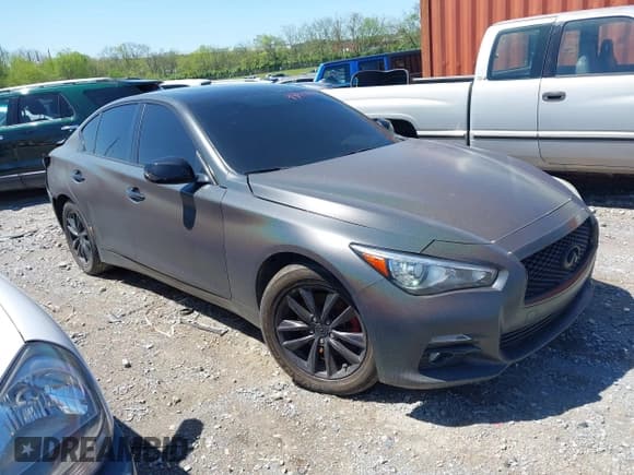 ✅ 2017 Infiniti Q50 Premium • VIN: JN1CV7AR8HM681875 • Lot: 41891088. Listed on IAAI with 118,327 mi. Free auction sales archive from the USA and detailed vehicle history report at DreamBid. Image 1.