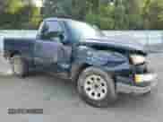 2006 Chevrolet Silverado 1500 Work Truck with VIN 3GCEC14X16G168406, listed as a Copart auction lot 71826214 with Not provided miles and Salvage title. Bid and sale history available at DreamBid. Image 4.