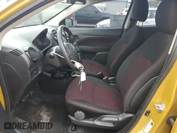 ✅ 2023 Mitsubishi Mirage Black Edition • VIN: ML32AWHJ7PH003272 • Lot: 52602675. Listed on Copart with 26,712 mi. Free auction sales archive from the USA and detailed vehicle history report at DreamBid. Image 7.