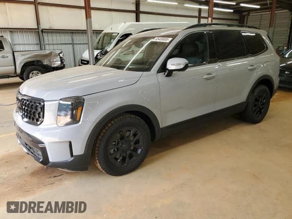 ✅ 2025 Kia Telluride SX X-Line • VIN: 5XYP5DGC2SG591453 • Lot: 55469695. Wystawiony na Copart z przebiegiem 4 027 mil. Bezpłatny archiwum sprzedaży aukcyjnych z USA i szczegółowy raport historii pojazdu na DreamBid. Zdjęcie 1.