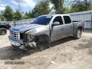 2008 GMC Sierra 1500 Work Truck with VIN 2GTEK13M181225709, listed as a Copart auction lot 84014465 with 160,191 mi miles and Salvage title. Bid and sale history available at DreamBid. Image 1.