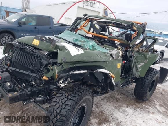 ✅ 2015 Jeep Wrangler Rubicon Hard Rock • VIN: 1C4BJWCG3FL586170 • Lot: 41218838. Listed on IAAI with Not provided. Free auction sales archive from the USA and detailed vehicle history report at DreamBid. Image 6.