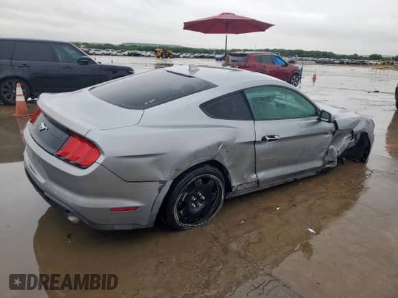 2021 Ford Mustang EcoBoost with VIN 1FA6P8TH7M5137392, listed as a Copart auction lot 64767285 with 100,212 mi miles and Salvage title. Bid and sale history available at DreamBid. Image 3.