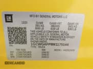 ✅ 2021 Chevrolet Express Cargo • VIN: 1GCWGAFP8M1175144 • Lot: 42815392. Listed on IAAI with 57,298 mi. Free auction sales archive from the USA and detailed vehicle history report at DreamBid. Image 9.