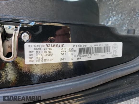 ✅ 2017 Dodge Grand Caravan SE Plus • VIN: 2C4RDGBG6HR687193 • Лот: 86542795. Опубликован ранее на Copart с пробегом 240 380 миль. Бесплатный доступ к архиву аукционных продаж из США и подробный отчёт об истории автомобиля на DreamBid. Изображение 13.