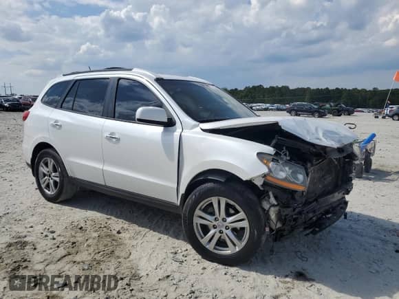 2011 Hyundai Santa Fe Limited with VIN 5XYZK4AG8BG047231, listed as a Copart auction lot 81772115 with 155,441 mi miles and Salvage title. Bid and sale history available at DreamBid. Image 4.