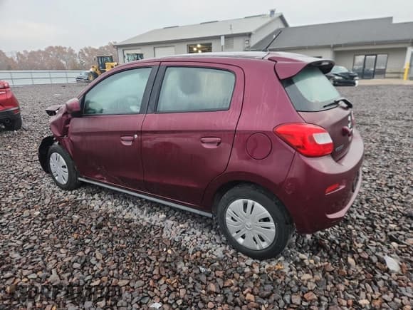 ✅ 2018 Mitsubishi Mirage ES • VIN: ML32A3HJ0JH005032 • Lot: 92570285. Listed on Copart with 77,204 mi. Free auction sales archive from the USA and detailed vehicle history report at DreamBid. Image 2.
