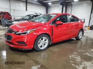 ✅ 2016 Chevrolet Cruze LT • VIN: 1G1BE5SM2G7280151 • Lot: 84177425. Listed on Copart with 75,272 mi. Free auction sales archive from the USA and detailed vehicle history report at DreamBid. Image 1.