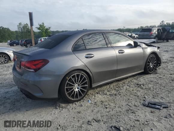 ✅ 2021 Mercedes-Benz A 35 AMG • VIN: W1K3G5BB9MJ263212 • Lot: 54184305. Listed on Copart with 61,355 mi. Free auction sales archive from the USA and detailed vehicle history report at DreamBid. Image 3.