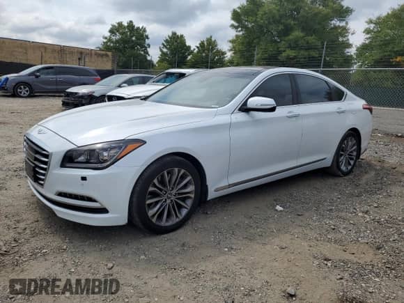 2015 Hyundai Genesis 3.8L с VIN KMHGN4JE4FU021643, выставлен на аукционе Copart как лот 71634574 с пробегом 140 024 миль миль и Списание • Salvage title. История ставок и продаж доступна на DreamBid. Изображение 1.