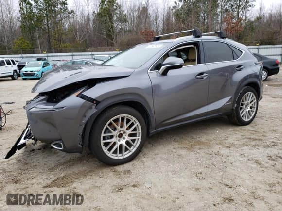 ✅ 2016 Lexus NX 300h • VIN: JTJYWRBZ7G2010098 • Lot: 37626824. Listed on Copart with Not provided. Free auction sales archive from the USA and detailed vehicle history report at DreamBid. Image 1.