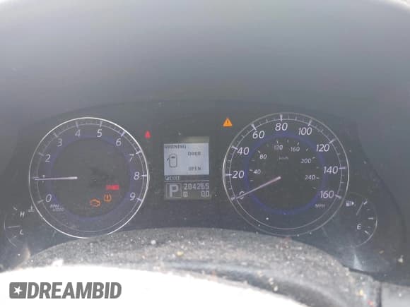 ✅ 2012 Infiniti EX Journey • VIN: JN1AJ0HR8CM451407 • Lot: 42775404. Listed on IAAI with 204,265 mi. Free auction sales archive from the USA and detailed vehicle history report at DreamBid. Image 7.