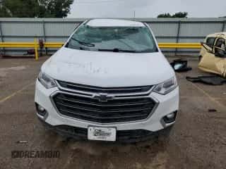 2018 Chevrolet Traverse LT Cloth z VIN 1GNERGKW5JJ261679, wystawiony jako Copart lot #70057405 z przebiegiem 70 043 mil mil oraz Szkoda całkowita • Salvage title. Historia ofert i sprzedaży dostępna na DreamBid. Obrazek 5.