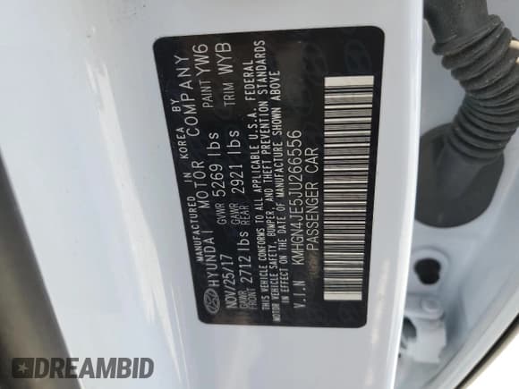 ✅ 2018 Genesis G80 3.8L • VIN: KMHGN4JE5JU266556 • Lot: 80004115. Wystawiony na Copart z przebiegiem Nie podano. Bezpłatny archiwum sprzedaży aukcyjnych z USA i szczegółowy raport historii pojazdu na DreamBid. Zdjęcie 12.