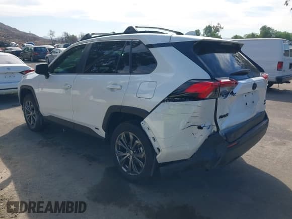 ✅ 2024 Toyota RAV4 Hybrid XLE Premium • VIN: JTMB6RFV9RD564086 • Lot: 43586269. Listed on IAAI with 13,507 mi. Free auction sales archive from the USA and detailed vehicle history report at DreamBid. Image 3.