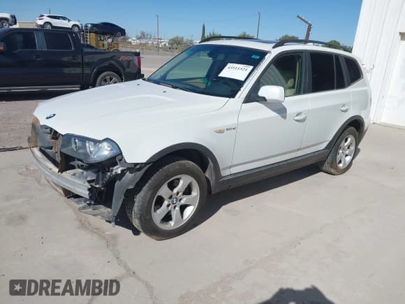 ✅ 2008 BMW X3 3.0si • VIN: WBXPC93418WJ11256 • Лот: 43511521. Опубликован ранее на IAAI с пробегом 97 906 миль. Бесплатный доступ к архиву аукционных продаж из США и подробный отчёт об истории автомобиля на DreamBid. Изображение 2.