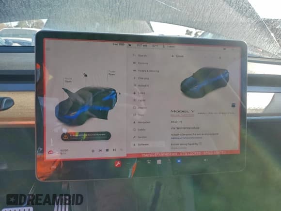 ✅ 2022 Tesla Model Y Performance • VIN: 7SAYGDEFXNF404308 • Lot: 90508845. Wystawiony na Copart z przebiegiem 49 334 mil. Bezpłatny archiwum sprzedaży aukcyjnych z USA i szczegółowy raport historii pojazdu na DreamBid. Zdjęcie 9.