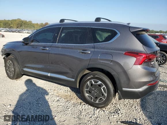 ✅ 2022 Hyundai Santa Fe Blue • VIN: KM8S2DA10NU036669 • Lot: 71763723. Wystawiony na Copart z przebiegiem 37 955 mil. Bezpłatny archiwum sprzedaży aukcyjnych z USA i szczegółowy raport historii pojazdu na DreamBid. Zdjęcie 2.