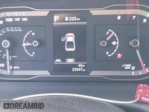 2022 Hyundai Santa Cruz SE with VIN 5NTJA4AE1NH008896, listed as a IAAI auction lot 41444400 with 23,547 mi miles and . Bid and sale history available at DreamBid. Image 7.