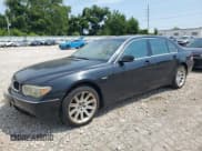 ✅ 2005 BMW 7 Series 745Li • VIN: WBAGN63545DS59095 • Lot: 66613345. Listed on Copart with 161,506 mi. Free auction sales archive from the USA and detailed vehicle history report at DreamBid. Image 1.