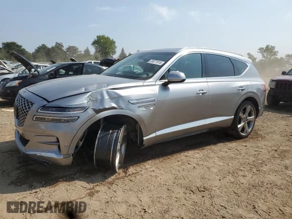 ✅ 2022 Genesis GV80 • VIN: KMUHBDSB1NU098990 • Lot: 69071915. Wystawiony na Copart z przebiegiem 23 646 mil. Bezpłatny archiwum sprzedaży aukcyjnych z USA i szczegółowy raport historii pojazdu na DreamBid. Zdjęcie 1.