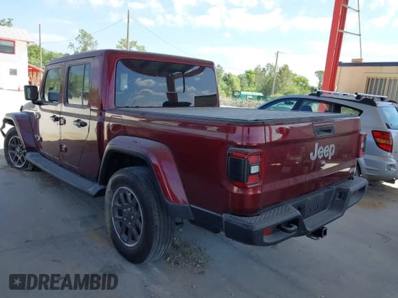 ✅ 2021 Jeep Gladiator Overland • VIN: 1C6HJTFGXML553983 • Лот: 41903068. Опубликован ранее на IAAI с пробегом 54 386 миль. Бесплатный доступ к архиву аукционных продаж из США и подробный отчёт об истории автомобиля на DreamBid. Изображение 3.