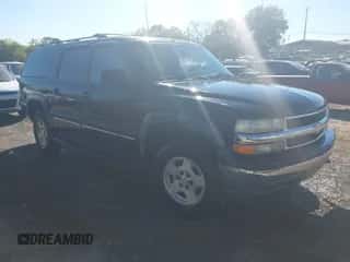 2001 Chevrolet Suburban LT z VIN 3GNEC16T21G213590, wystawiony jako IAAI lot #43454686 z przebiegiem 360 495 mil mil oraz . Historia ofert i sprzedaży dostępna na DreamBid. Obrazek 1.