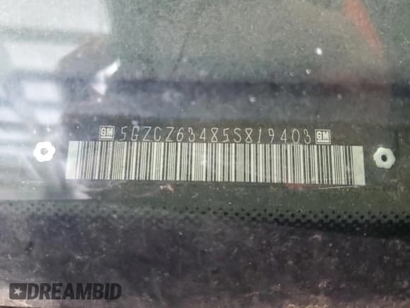 ✅ 2005 Saturn VUE • VIN: 5GZCZ63485S819403 • Lot: 54927325. Wystawiony na Copart z przebiegiem 184 007 mil. Bezpłatny archiwum sprzedaży aukcyjnych z USA i szczegółowy raport historii pojazdu na DreamBid. Zdjęcie 13.