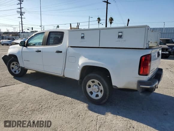 ✅ 2021 Chevrolet Colorado 2WD Work Truck • VIN: 1GCGSBEN9M1102941 • Lot: 82386945. Listed on Copart with 136,225 mi. Free auction sales archive from the USA and detailed vehicle history report at DreamBid. Image 2.