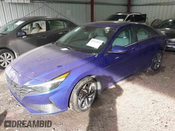 ✅ 2023 Hyundai Elantra Limited • VIN: KMHLN4AJ0PU052319 • Lot: 43292819. Listed on IAAI with 54,808 mi. Free auction sales archive from the USA and detailed vehicle history report at DreamBid. Image 19.
