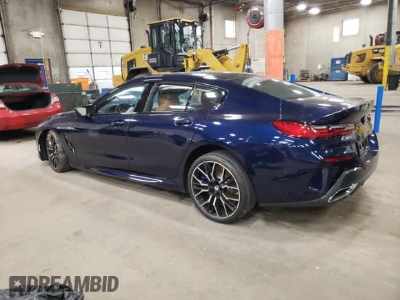 ✅ 2024 BMW 8 Series M850i • VIN: WBAGV8C07RCR46776 • Lot: 80021814. Listed on Copart with 3,772 mi. Free auction sales archive from the USA and detailed vehicle history report at DreamBid. Image 2.