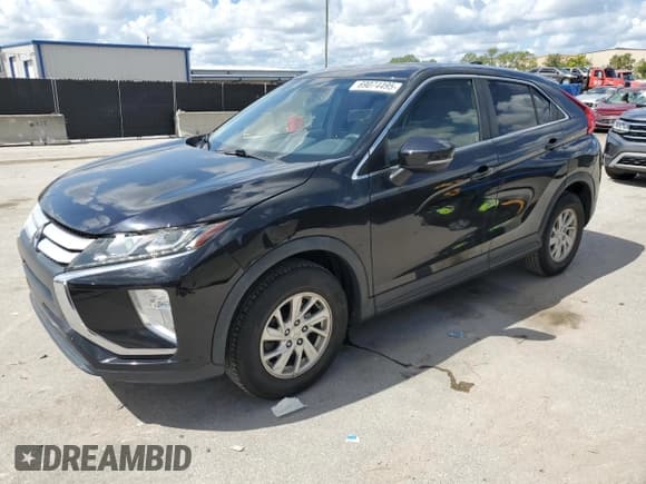 ✅ 2019 Mitsubishi Eclipse Cross ES • VIN: JA4AS3AA0KZ019244 • Lot: 69074495. Wystawiony na Copart z przebiegiem 52 535 mil. Bezpłatny archiwum sprzedaży aukcyjnych z USA i szczegółowy raport historii pojazdu na DreamBid. Zdjęcie 1.