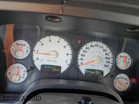 2005 Dodge 1500 SLT с VIN 1D7HA18D35J610768, выставлен на аукционе Copart как лот 75470614 с пробегом 258 539 миль миль и Списание • Salvage title. История ставок и продаж доступна на DreamBid. Изображение 9.